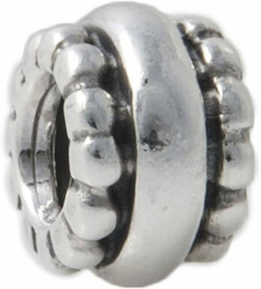 PANDORA Sterling Silver Charm Divider Bean Retired