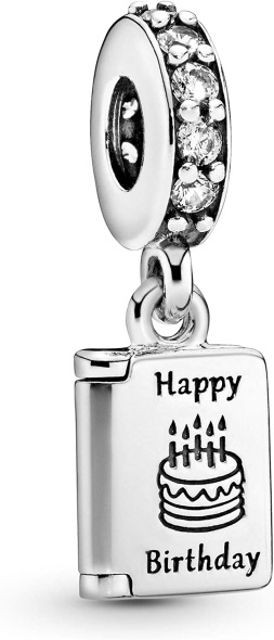 Pandora Jewelry Birthday Card Dangle Charm