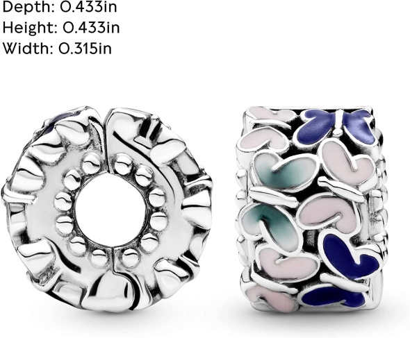 Pandora Jewelry Butterflies Clip Sterling Silver Charm