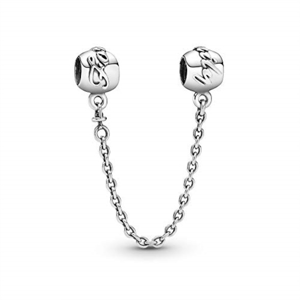 Pandora Jewelry Family Forever Safety Chain Sterling Silver Charm