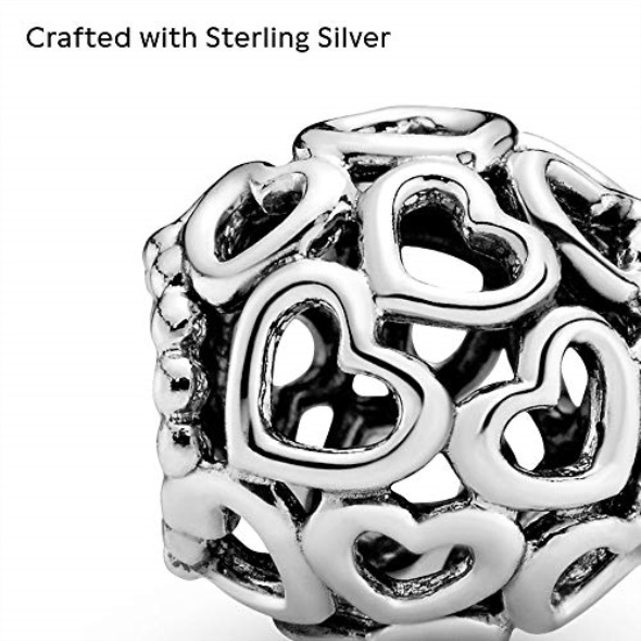 Pandora Jewelry Open Your Heart Sterling Silver Charm