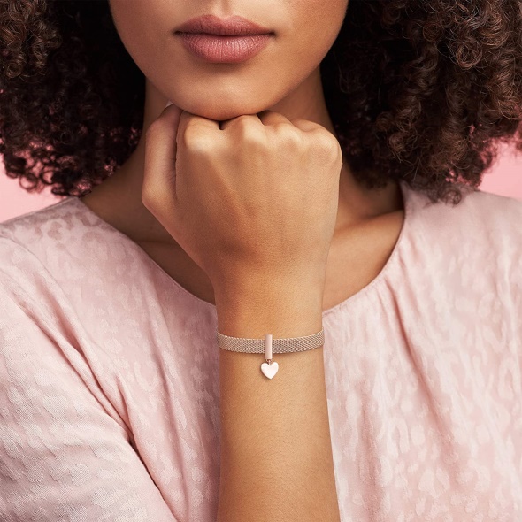 Pandora Jewelry Reflexions Heart Dangle Clip Charm