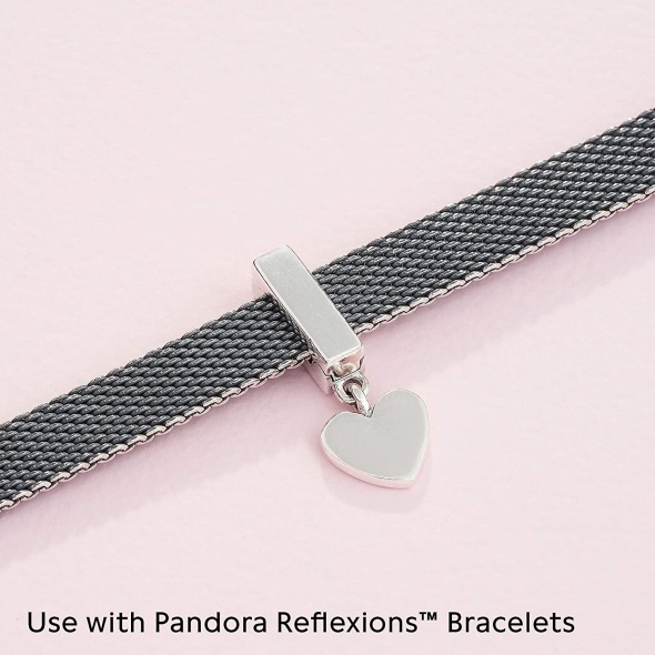 Pandora Jewelry Reflexions Heart Dangle Clip Charm