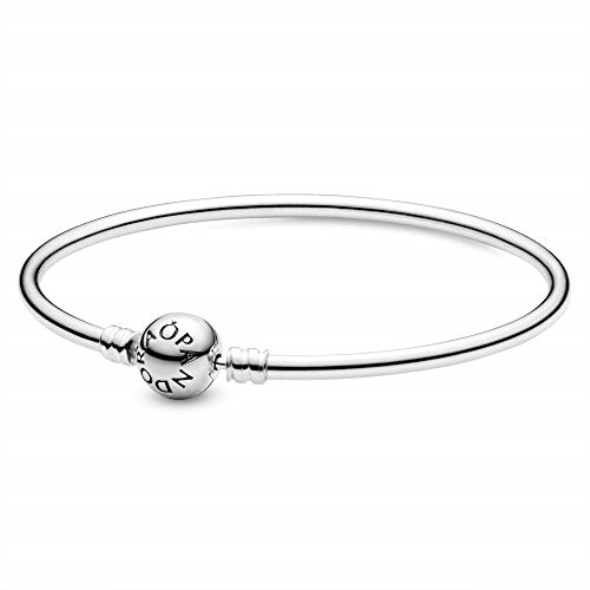 Pandora Jewelry Sterling Silver Bangle Charm Bracelet