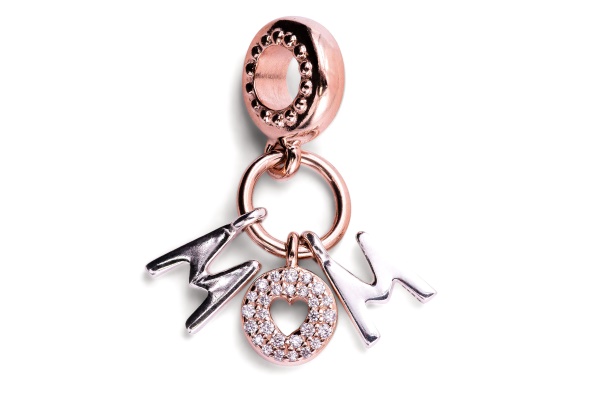 Pandora Mom Letters Dangle Charm