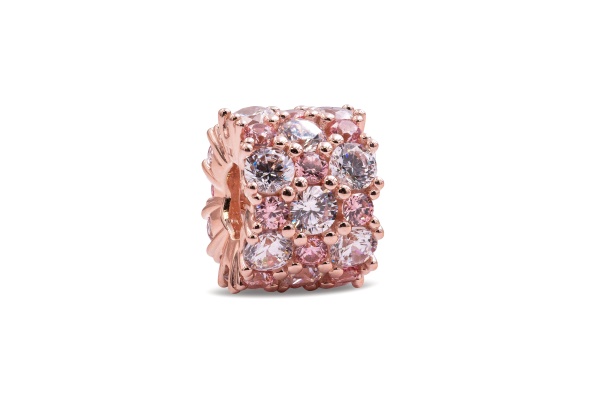 Pandora Pink Clear Sparkle Charm