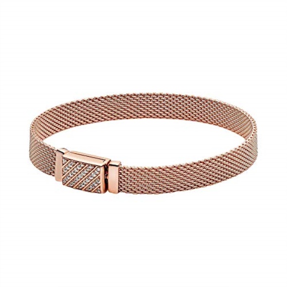 Pandora Reflexions Long Clasp Pave Bracelet