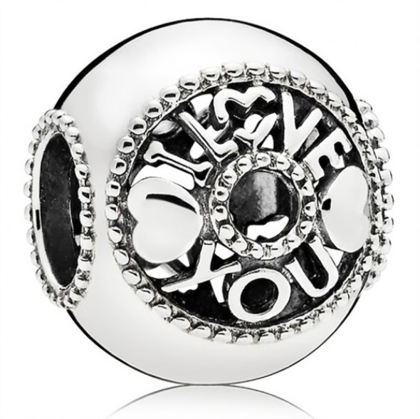 Pandora Talk About Love Charm